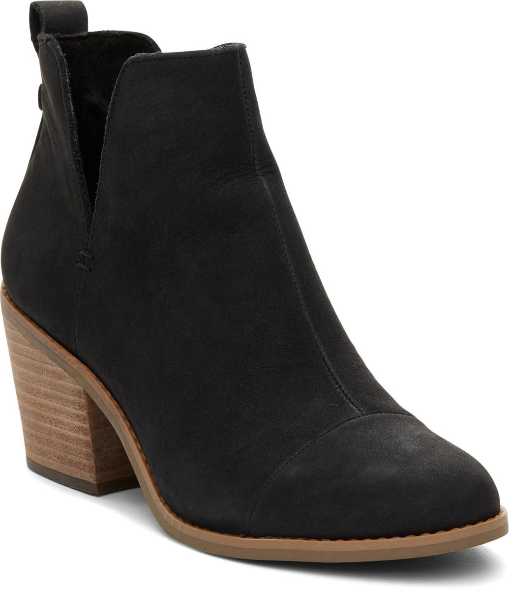 Toms black sales leather esme boots