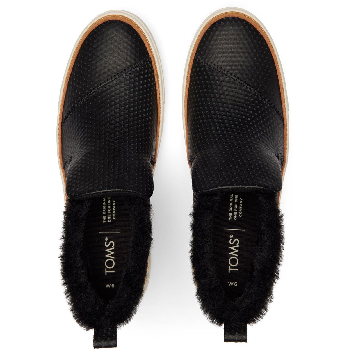 TOMS Paxton Black 90% Cow Leather 10% Synthetic Female Ladies Ankle Bo â Top Brand Shoes