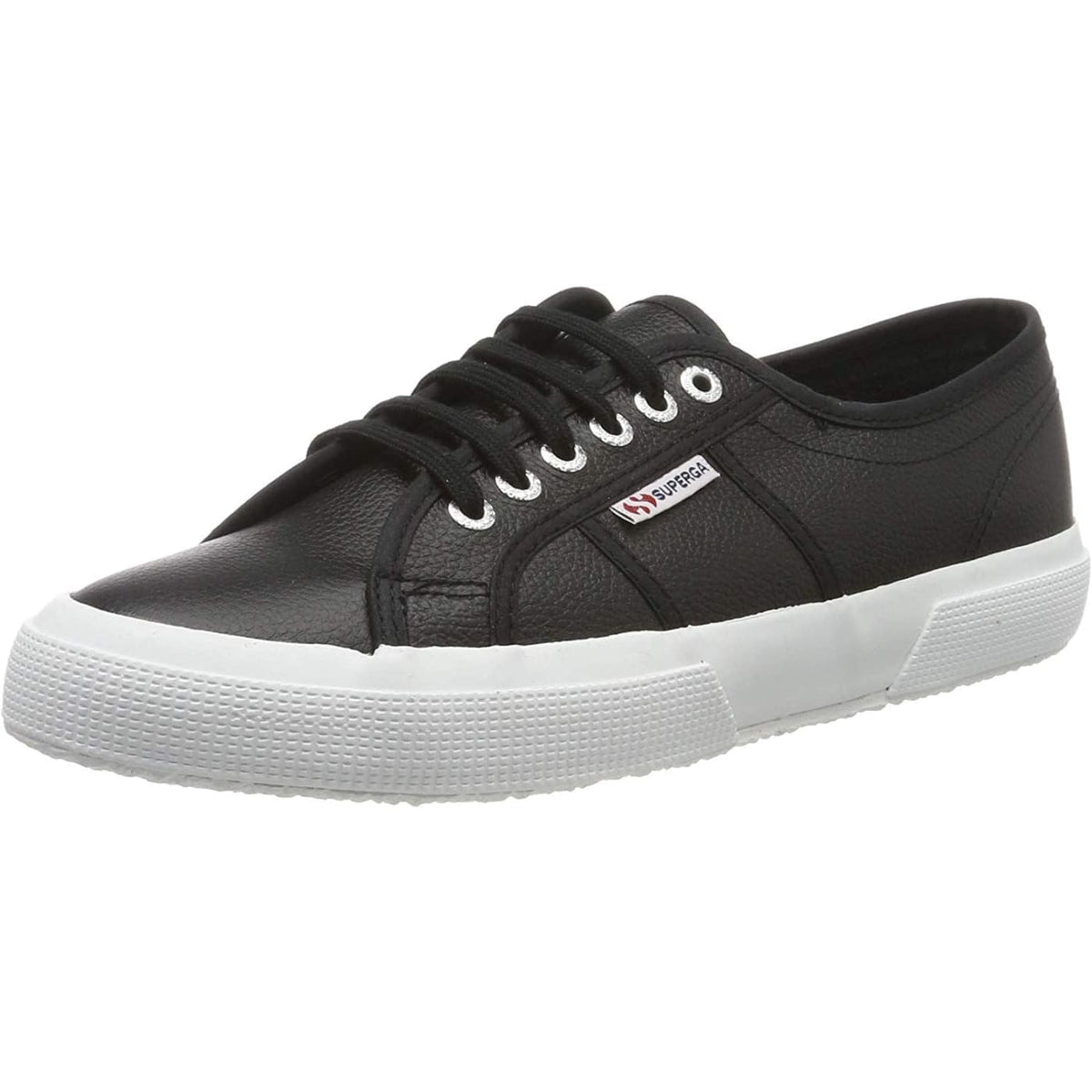 Superga womens leather trainers deals