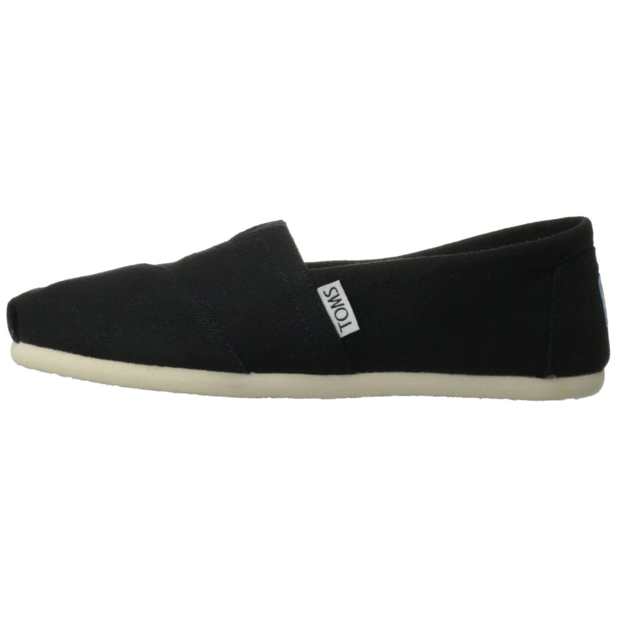 Toms black on black women's best sale canvas classics