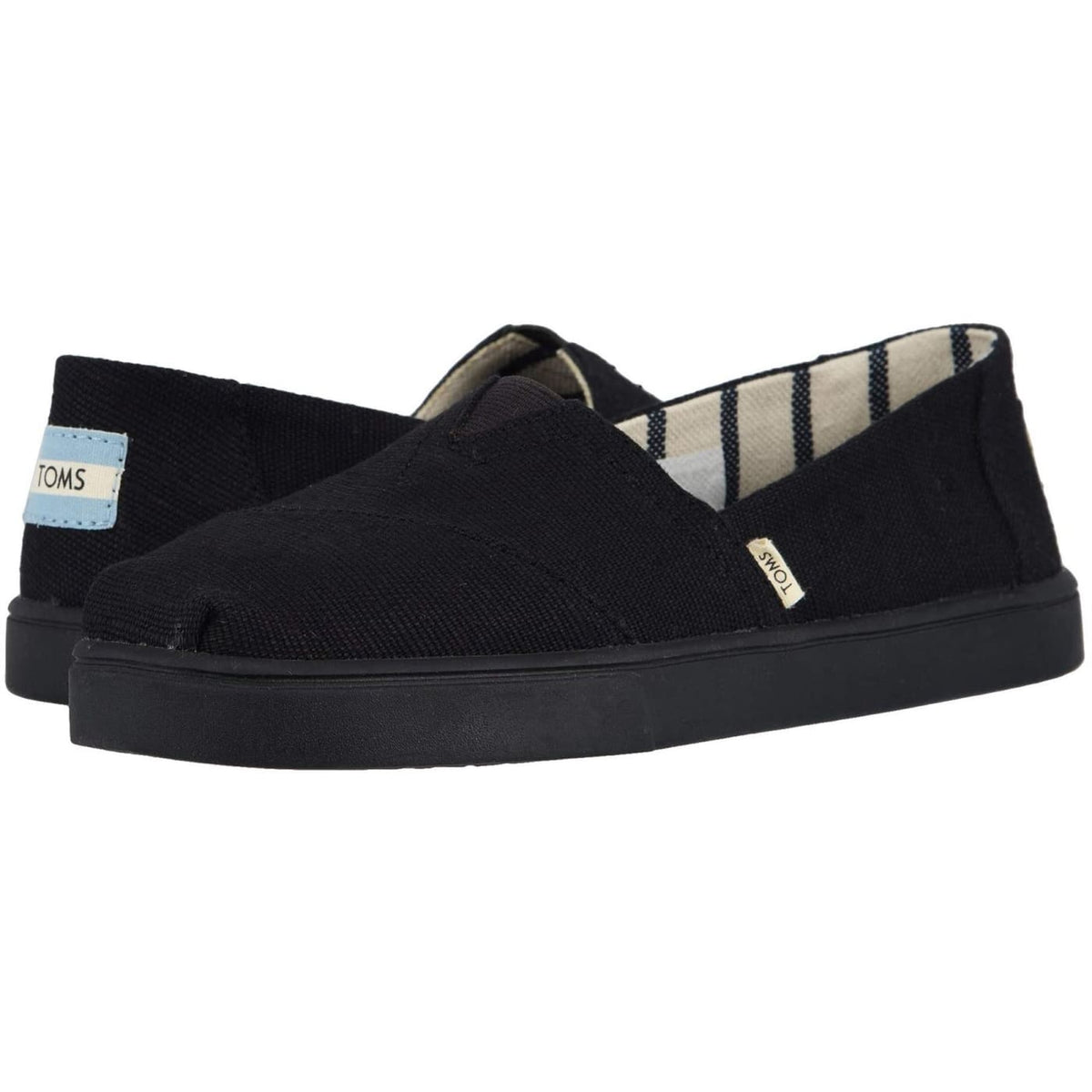 Toms Cupsole Alpargata Black Black Heritage Womens Shoes
