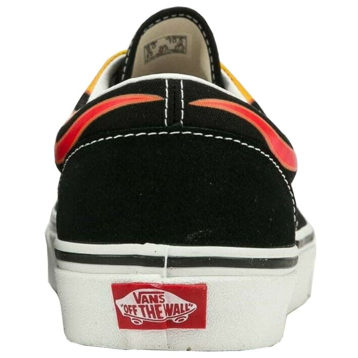 Vans UA Era Flame Black Unisex Canvas Skate Trainers – Top Brand Shoes