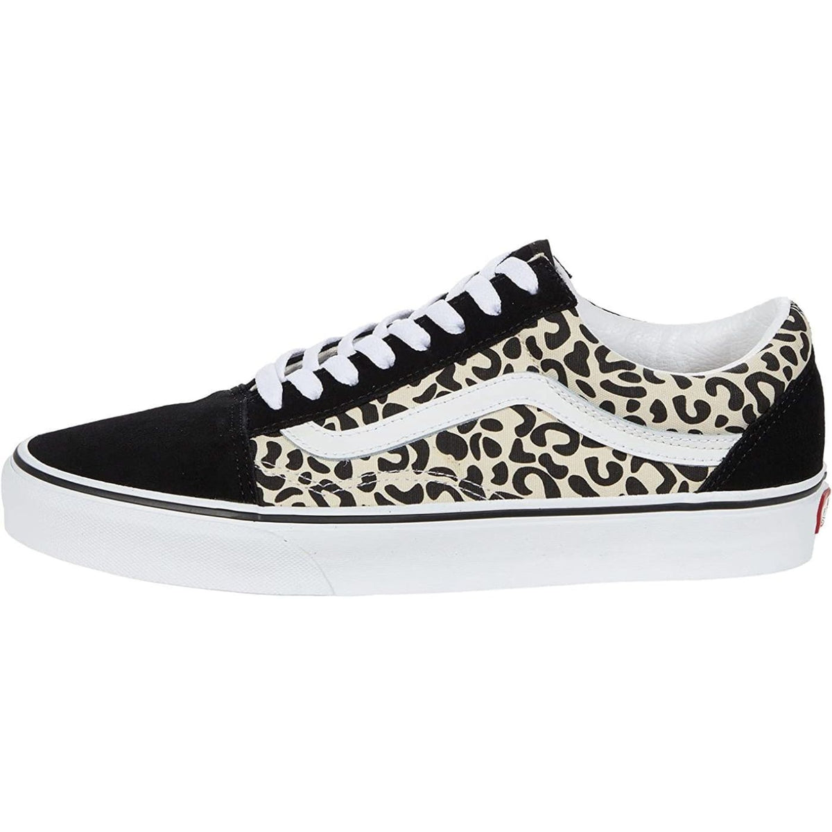 Vans old skool womens hotsell leopard stripe