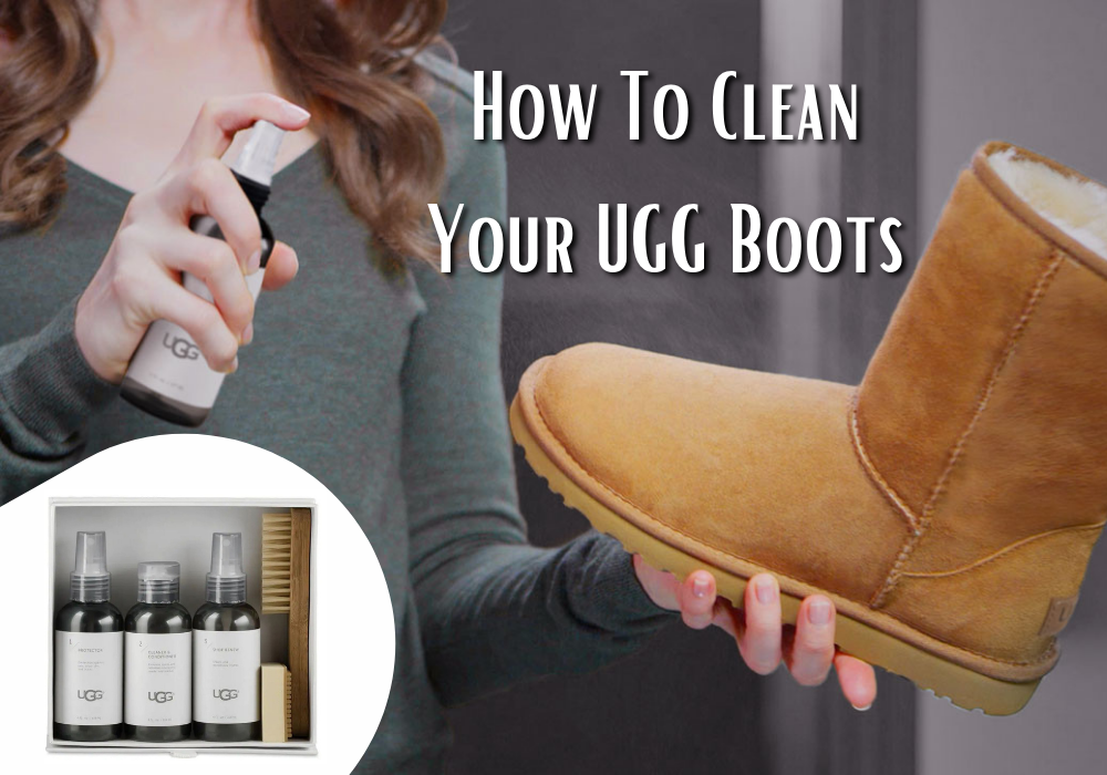 How to clean leather 2025 uggs boots