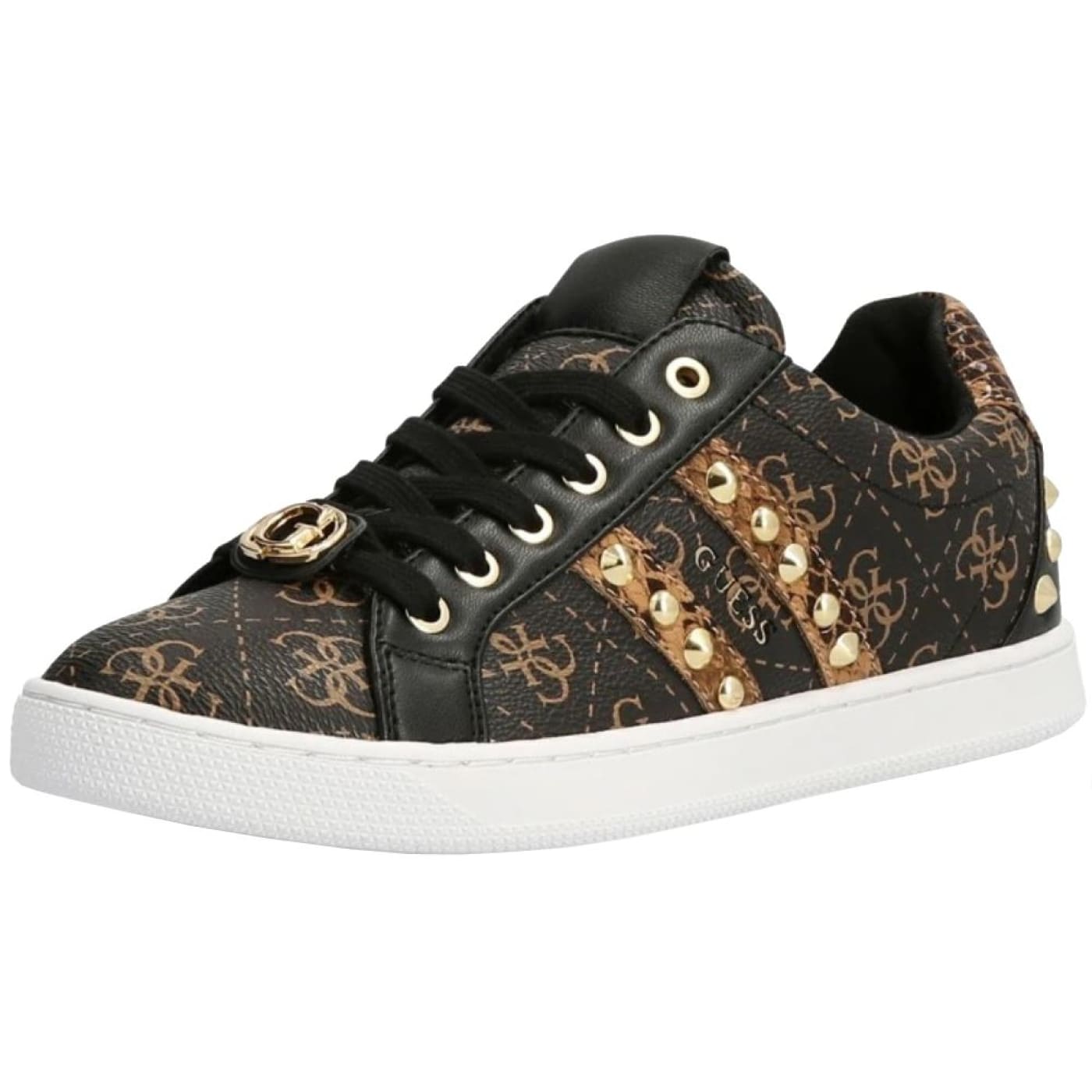 Guess on sale gold trainers