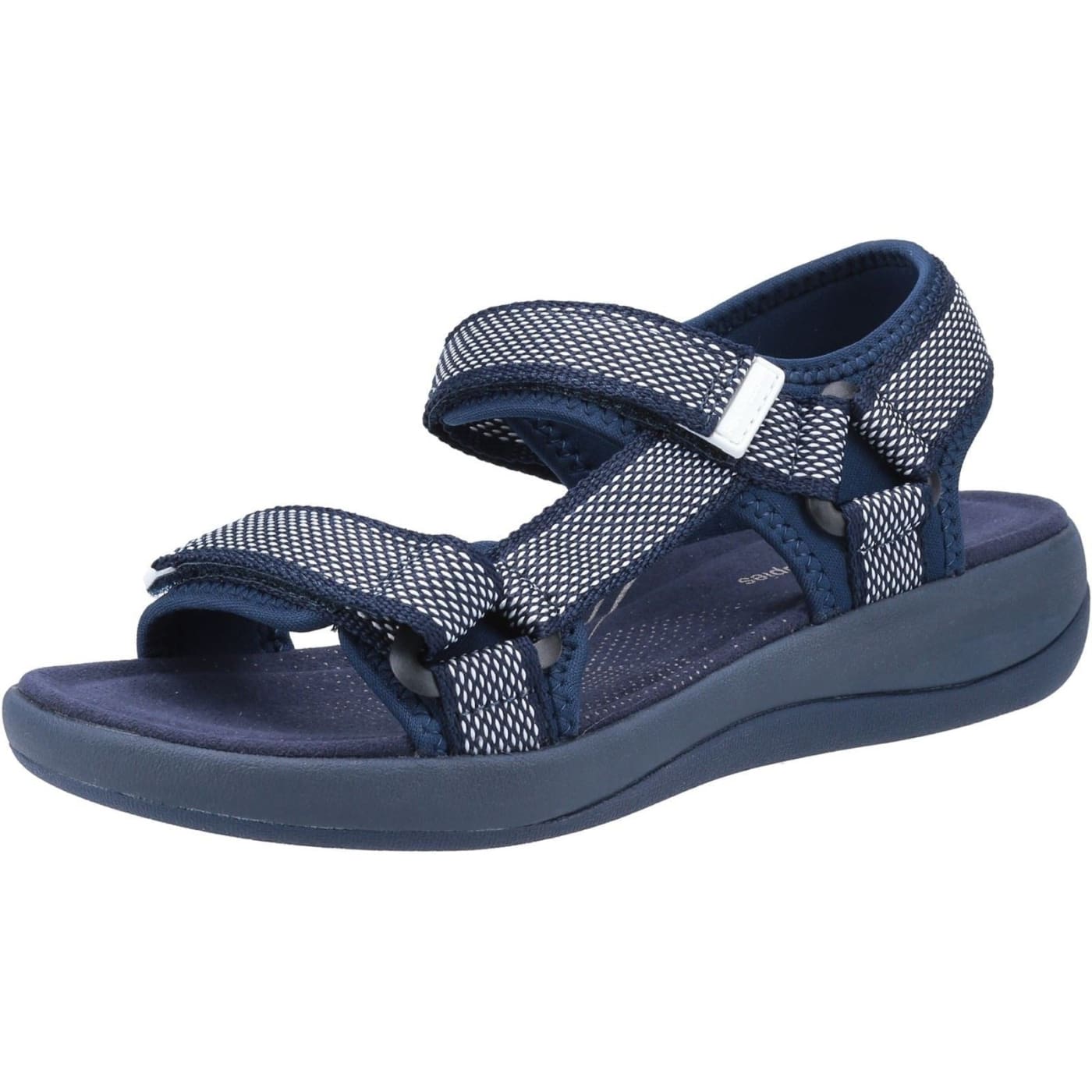 Hush Puppies Elissa navy blue ladies summer toe post mule sandals –  Britannia Safety Ltd