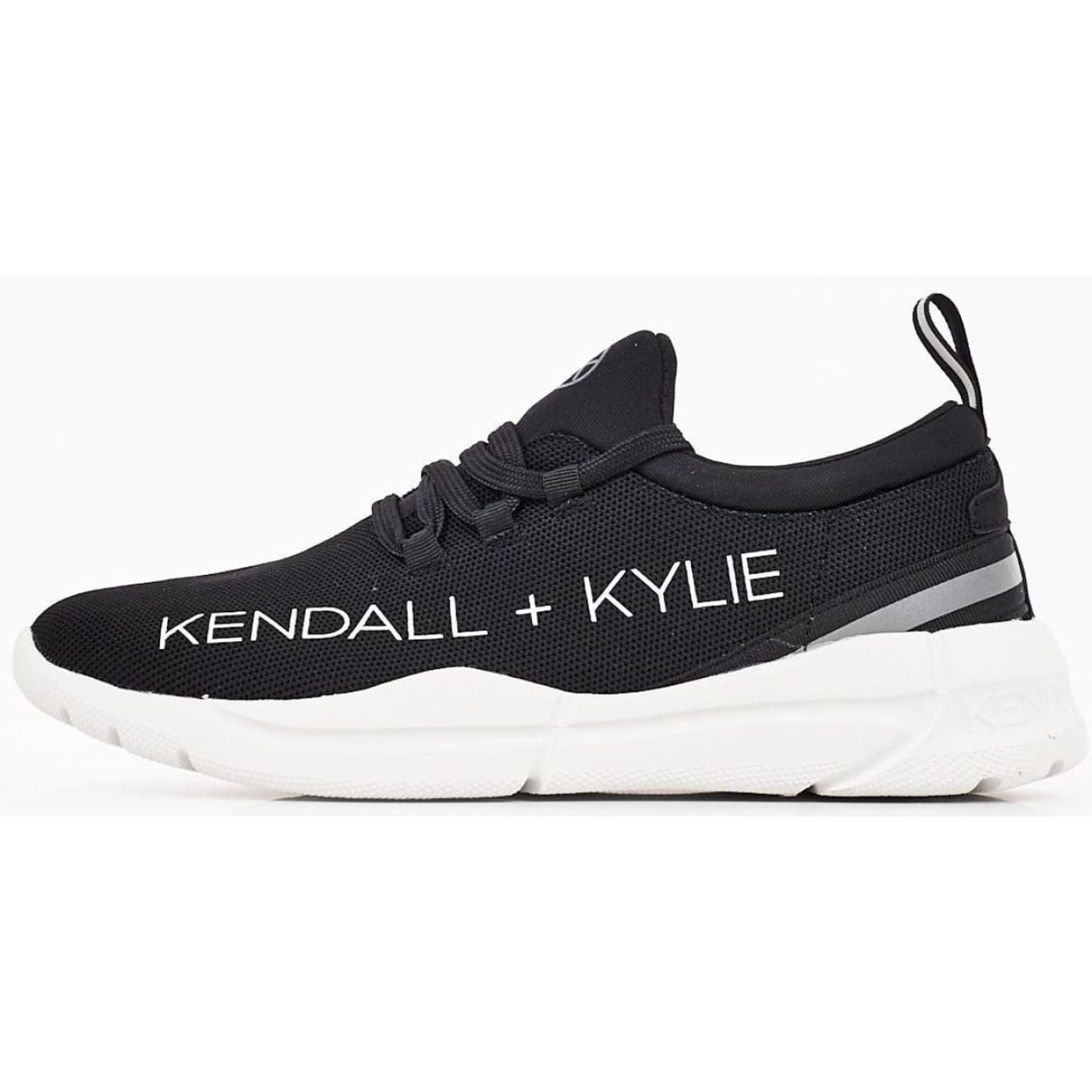 KENDALL KYLIE Equator Black White Mesh Trainers – Top Shoes