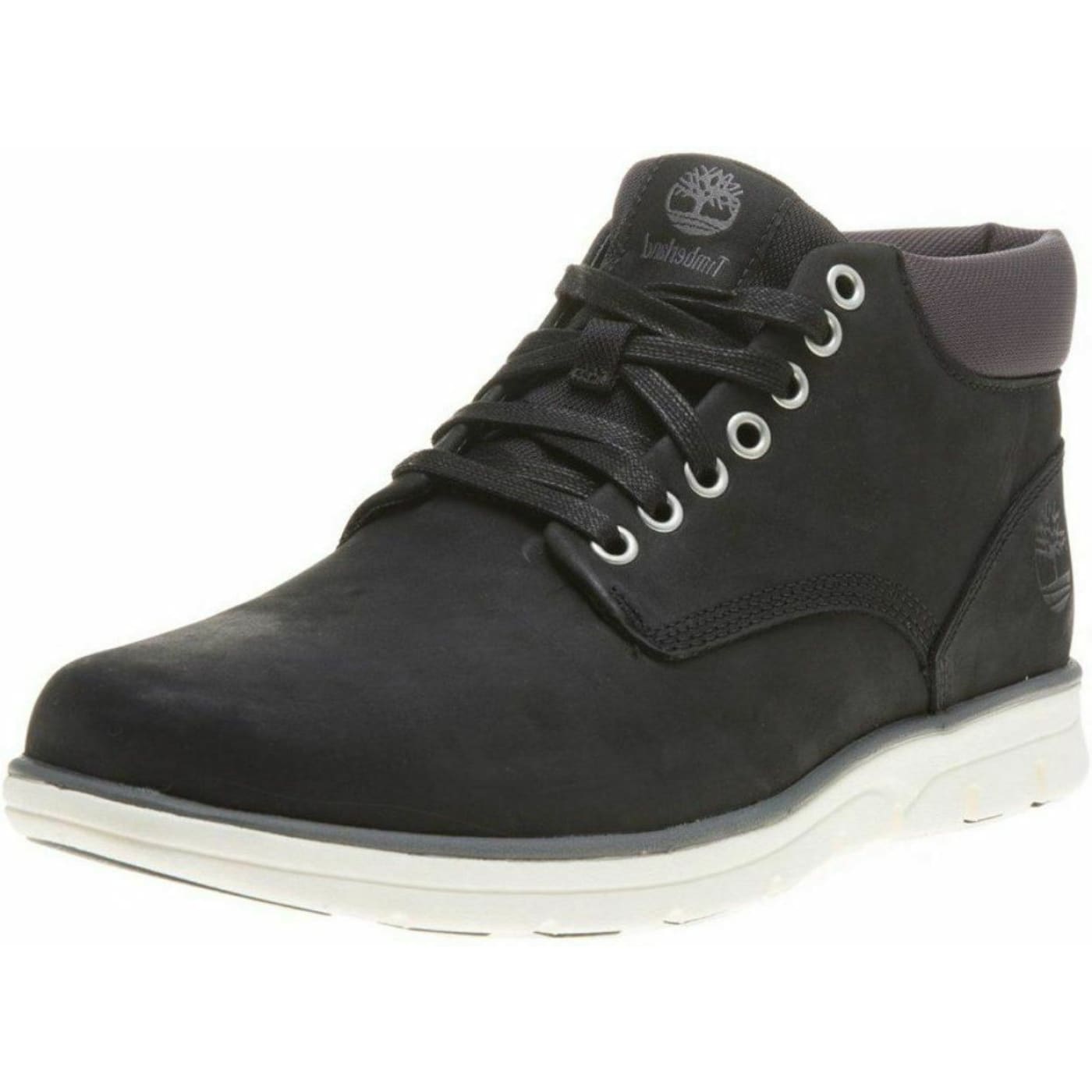 dok Stier Kroniek Timberland Bradstreet Chukka Black Grey Mens Leather Boots – Top Brand Shoes