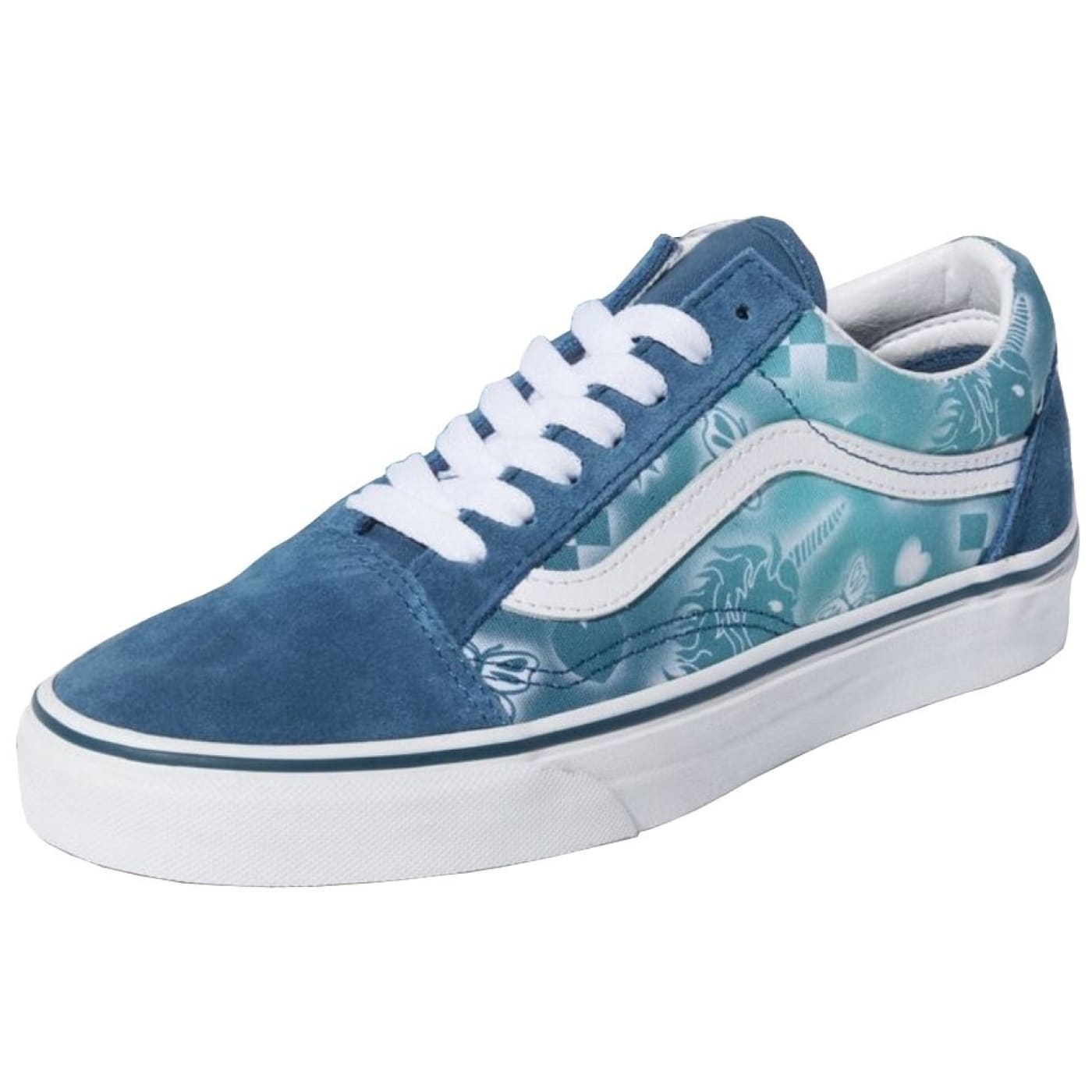 Blue denim clearance vans