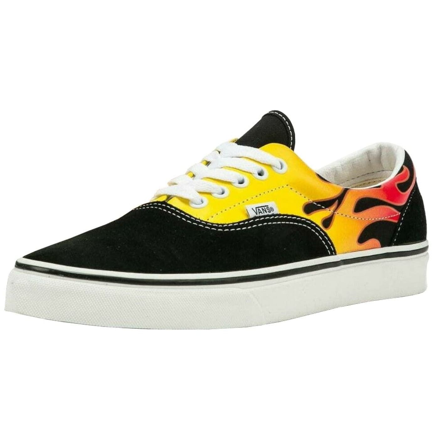 Vans UA Era Flame Black Unisex Canvas Skate Trainers – Top Brand Shoes